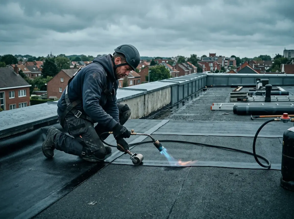 Roofing toiture plate
